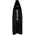 Mares Razor Pro Elastic Tapered V-Tip Black Replacement Blade for Spearfishing Freediving Swimming Fins, Sold Individually