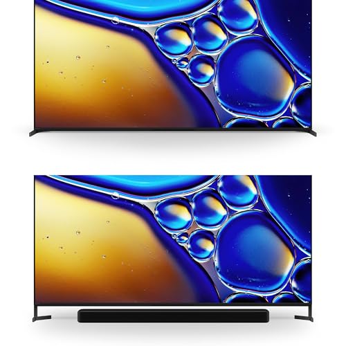 Sony BRAVIA 8 II 65 Inch TV, QD OLED, 4K Smart Google TV, XR Processor with AI Technology, Ultra Slim Design, 120hz Television, Dolby Vision/Atmos, Exclusive Features for PS5, K-65XR80M2, 2025 Model