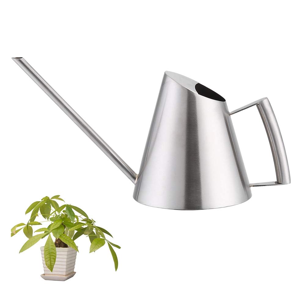 Mini Watering Can, 400ml Stainless Steel Watering Can Indoor Watering Can House Plants Watering Can Outdoor Watering Garden Planting Tools