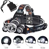 hkbayi CREE XM-L T6 Headlamp with AC Charger