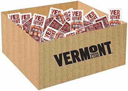 Vermont Smoke and Cure Mini Meat Beef Sticks, Nitrate & Gluten & Antibiotic Free, Snack, Paleo and Keto Friendly, BBQ Beef, 0.5 Oz, 192 Count