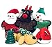 Wolfe & Sparky Amazing Assorted Christmas Dog Toys (5 Count) Made Especially for Small Dogs. Toys May Vary Slightly from Picture but Will be of The Same Quality and Cuteness!