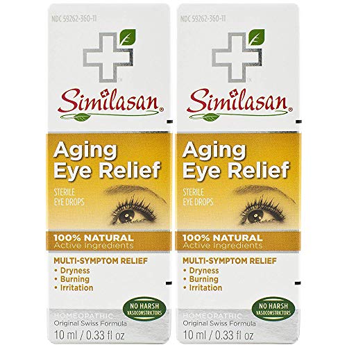 Similasan Aging Eye Relief Eye Drops, 2 Count Natural Wonders