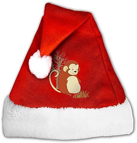 Sapoy Winter Christmas Hats Monkey Santa Hat Xmas Hats For Kids &amp; Adults