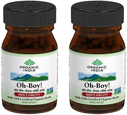 (2 PACK) - Organic India - Oh-Boy | 30's | 2 PACK BUNDLE