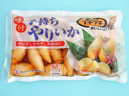Amazon 中外フーズ 子持ち ヤリイカ 500g Mサイズ マルシェ トレゾール 塩辛 珍味 通販