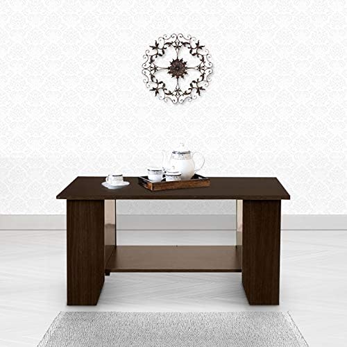 HomeTown Dion Engineered Wood Center Table in Wenge Colour