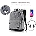 Wekine Slim Travel Laptop Backpack Business Anti Theft Computer Bag with USB Charging Port Headphone Hole,Water Resistant Large College Backpack for Students Fits 15.6 in Laptop Notebook MacBook 
