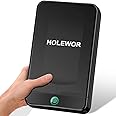 HOLEWOR Gun Safe, Small Pistol Safe Biometric Fingerprint Quick Access Portable Gun Lock Box Handgun Case for Car, Travel, Home