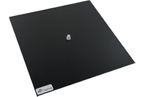 3B Scientific U56006 Metal Square Chladni Plate, 7" Length x 7" Width