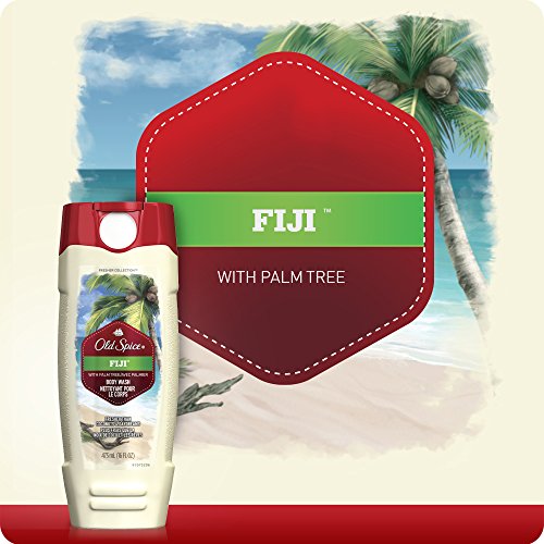 Old Spice Fresh Collection Body Wash, Fiji, 16 oz