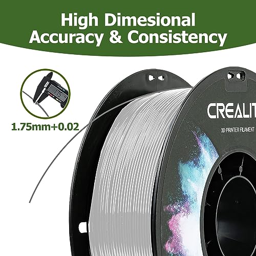 Official CREALITY PETG 3D Printer Filament 1.75mm 1KG (2.2lbs), High Precision Strong Toughness, Odorless Better Flow Moistureproof 3D Printing Ender Filament