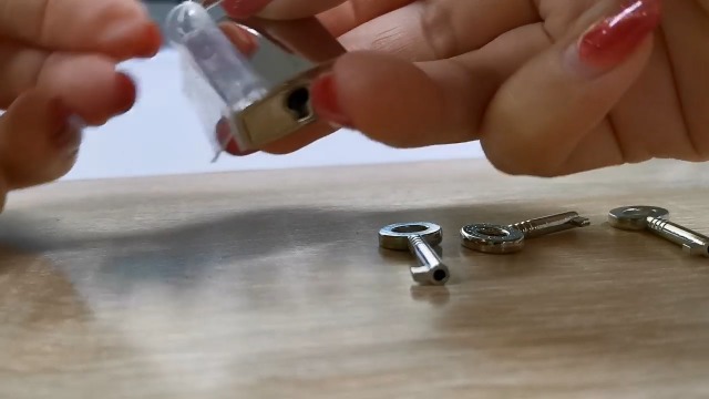 Mini Metal Lock - Zinc Replacement Pad-Lock with Keys