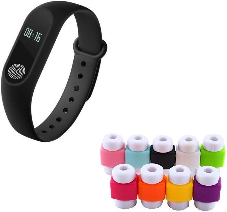 Easypro Bluetooth M2 Fitness Smart Band for Android/iOS Devices (Black)