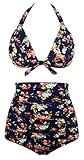 Angerella Women Swimwear High Waisted Bikinis Swimsuits(BKI045-N1-4XL)