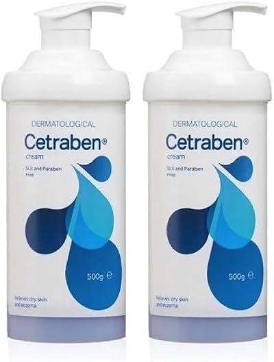 Cetraben Emollient Cream 500g – Qty 2 Brand New Pack