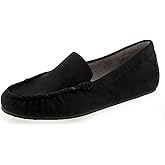 Aerosoles Over Drive Loafer, Black Faux Suede, 10W