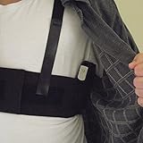 Active Pro Gear Shoulder Holster for Gun Concealed Carry for Pistols Revolvers | Fits Glock 19, 26, 43, Ruger LC9s, S&W Shield, SIG P365, Springfield XD, 1911 | Double Magazine Holder Black