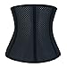 FIRM ABS Women's Waist Trainer Cincher Tummy Slimmer Breathable Shapewear Girdle LongTorso,Black1,Small