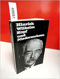 Heinrich Wilhelm Kopf und Niedersachsen Vogelsang, Thilo Amazon.es