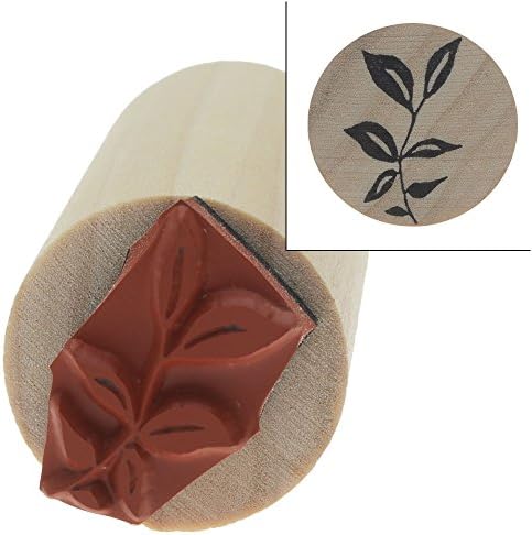 Rubber Stamps, Wild Berry Vine 1 Inch, 1 Wood Peg Mounted Stamp
