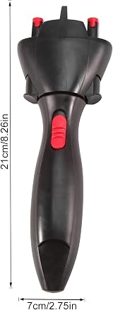 Papiivan Automatic Electric Hair Braider Twist Styling Device Black Red Portable view 8