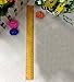 Fyess 25 Pack 12 Inch School Student Rulers Wood Rulers Wooden School Rulers Office Ruler Measuring Ruler,Yellow,2 Scale