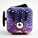 Fidget toys Cube With BONUS CASE for Fidgeters! Relieve Stress, Anxiety, and Boredom for Children and Adults (19#Night Sky)