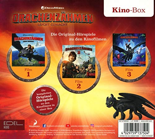Drachenzähmen leicht gemacht - Kino-Box (1-3) - Die Original-Hörspiele zu den Kinofilmen – Bild 3