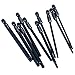 Tonsiki 10 Pieces 1/4 Inch Hex Shank T7-T40 4 Inch Length Chromium Vanadium Alloy Steel Torx Security Head Screwdriver Drill Bits Set