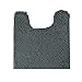MAYSHINE Around Toilet Area Rug | Soft Non-Slip Bathroom Mat, Absorbent Microfiber, Machine Washable | Alfombra de Baño para Inodoro, Antideslizante y Lavable | Luxury Mat | 24