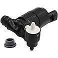 SecosAutoparts Windshield Washer Pump Fit for Nissan Pathfinder 2013-2019 Fit for Infiniti JX35 QX60 2013-2021 2.5L l4/ 3.5L V6 Replace# 28920-3JA0A 289203JA0A PUM812071 1WP0001