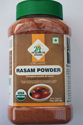 Organic Rasam Powder USDA Certified Organic EU Certified Organic Pesticides Free Adulteration Free Sodium Free - 10 Ounces - 24 Mantra Organic Organic Rasam Powder USDA Certified Organic EU Certified Organic Pesticides Free Adulteration Free Sodium Free - 10 Ounces - 24 Mantra Organic