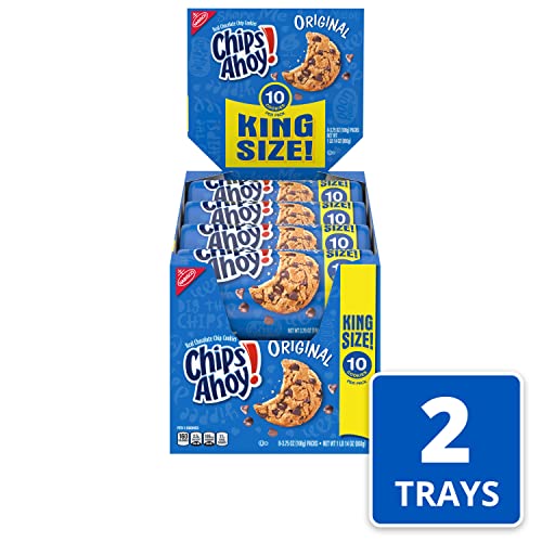CHIPS AHOY! Original Chocolate Chip Cookies, 16 3.75 oz King Size
