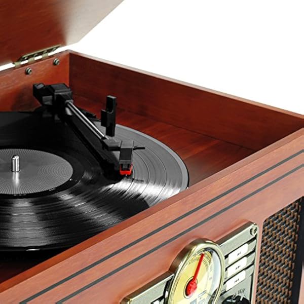 Victrola Tocadisco 6 en 1 Bluetooth CD Radio Casette - Imagen 3