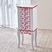 Teamson Kids - Fashion Prints Jewelry Armoire - Giraffe (Baby Pink/White)