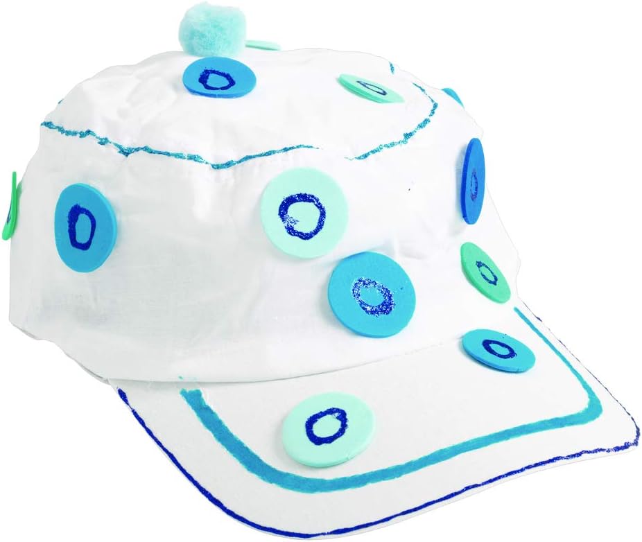 Colorations White Painter's Caps Set of 12 (Item PCAPS) Amazon.co