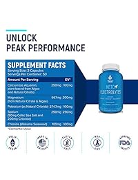 Keto Diet Cápsulas electrolíticas naturales – Aumenta la pérdida de peso y la energía – Reduce los...