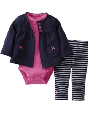 Baby Girls' 3 Piece Cardigan Set (Baby)