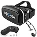 Virtual Reality Headset by NSInew – Truly Immersive VR Headset or 3D VR Glasses for Games – Adjustable, Comfortable & Widely Compatible – Magnetic Front Cover – Includes Bluetooth Remote & Headphones