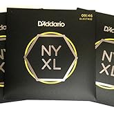 D'Addario 3 Sets of D'Addario NYXL 0946 | Electric Guitar Strings | Super Light Gauge 09-46