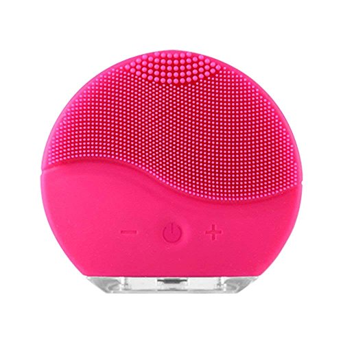 Facial Cleansing Brush, Waterproof Silicon Facial Cleaner and Masager Electric Cleansing System for Deep Cleansing Skin Care - Thumbnail 7