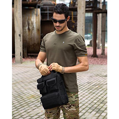 image for DYJ Military Mole Tactical Field Laptop Briefcase Gear Messenger Shoul