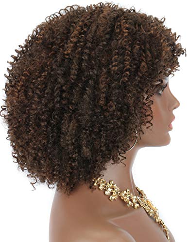 Kalyss-8-Short-Kinky-Curly-Wigs-for-Women-Brown-Highlights-Premium-Synthetic-Afro-Wigs-with-Hair-Bangs-Natural-Curls-Wigs-for-WomenBouncy-Full-and-Natural-Looking-150-Density