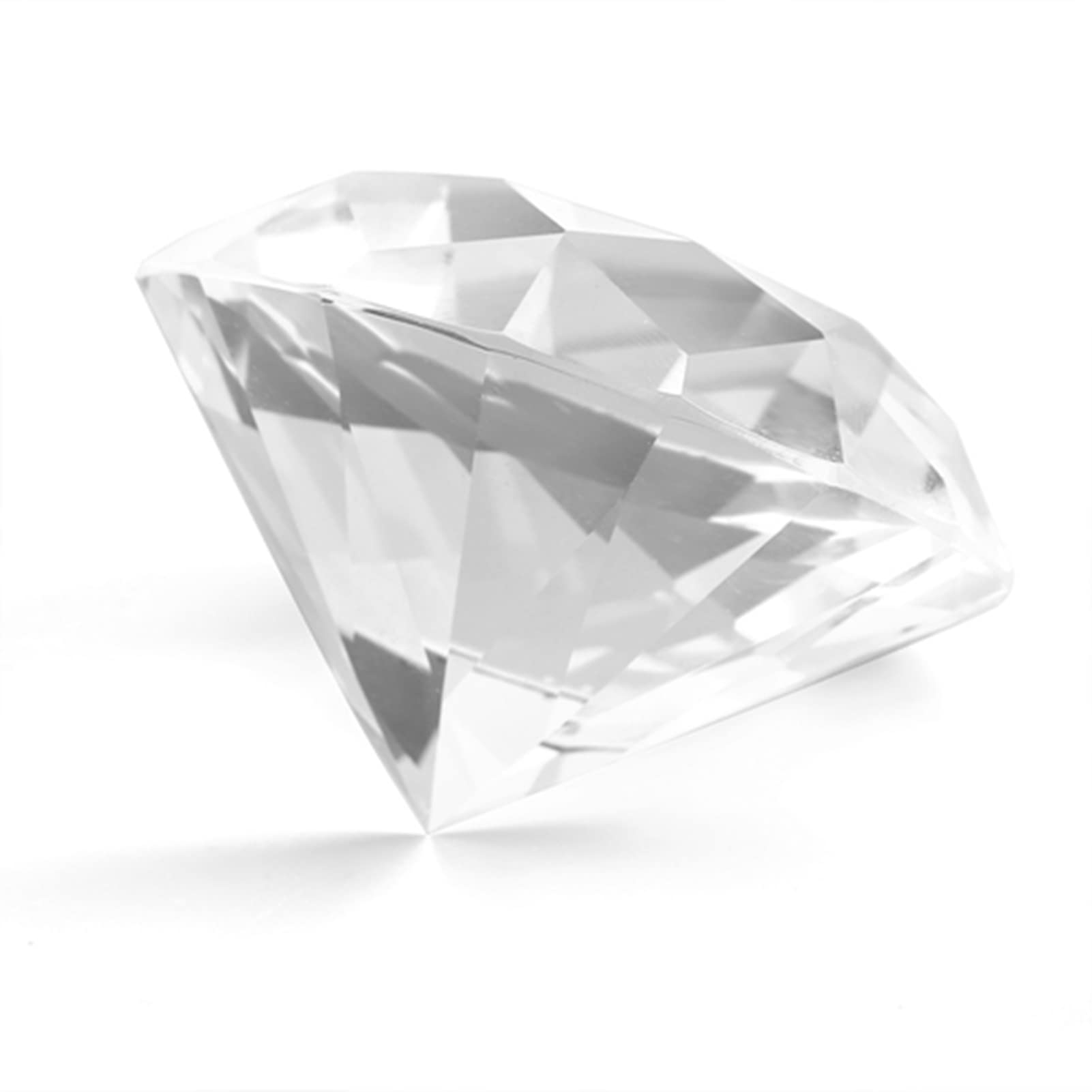 Nail Art Display Glass Crystal Diamond Hand Model Shoot Ornament Manicure Accessories - White