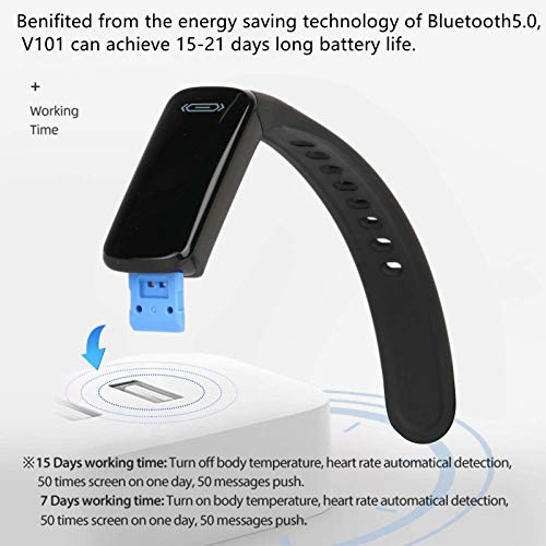 Luckykey Fitness Tracker V101 Waterproof Activity Tracker with Heart