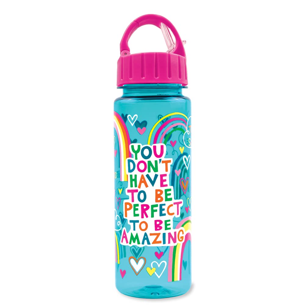Rachel Ellen Drinks/Water Bottle You Dont Have to Be Perfect Amazing Rainbows
