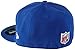 NFL Mens New York Giants On Field 5950 Royal Blue Game Cap By New Era