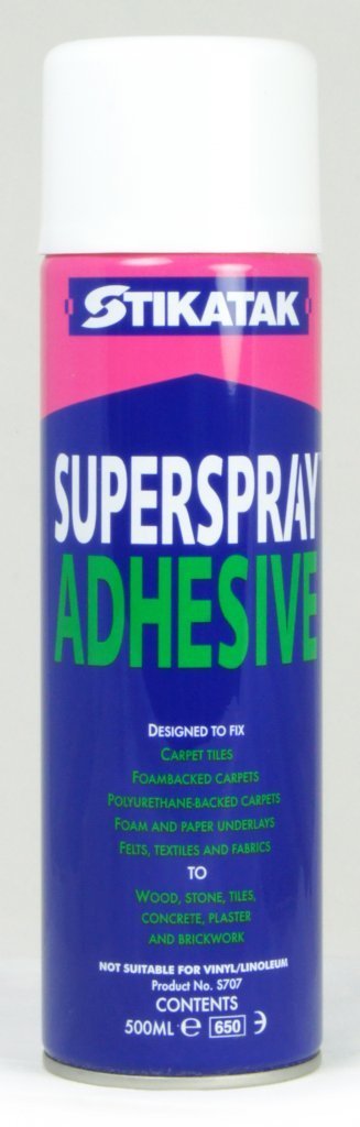 Stikatak All Purpose Superspray Adhesive - 500ml (2)
