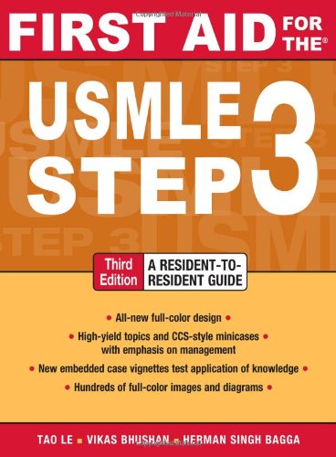 FIRST AID FOR THE USMLE STEP 3